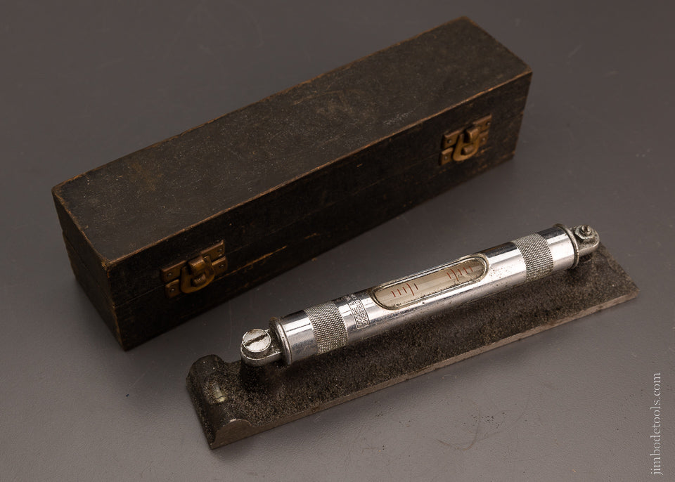Fine 8 Inch Machinist’s Level in Box - 105093