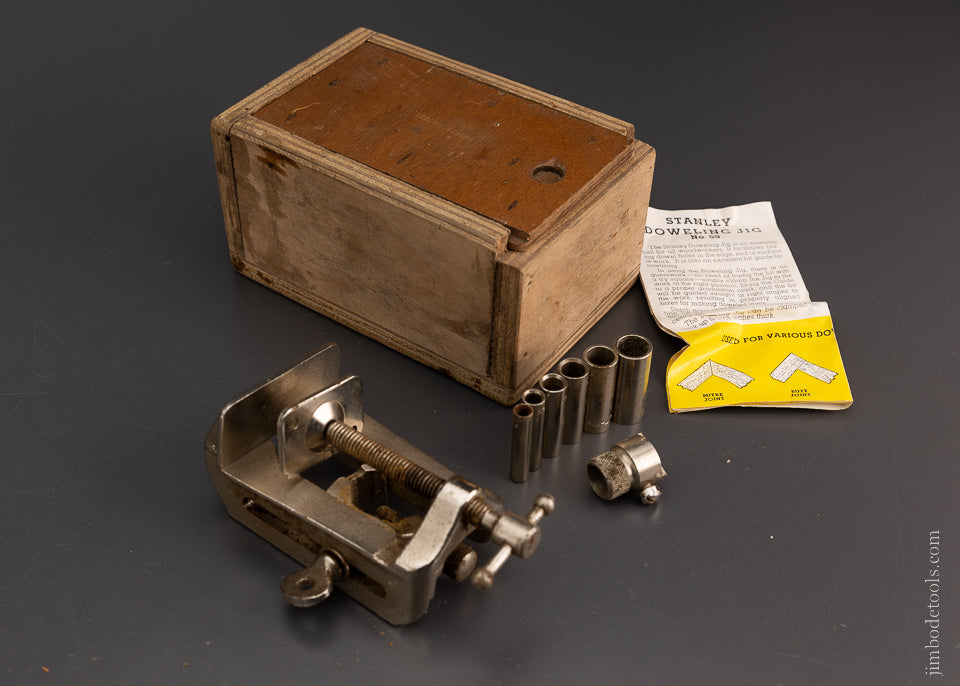 STANLEY No. 59 Doweling Jig MINT in Box 100% Complete - 105108