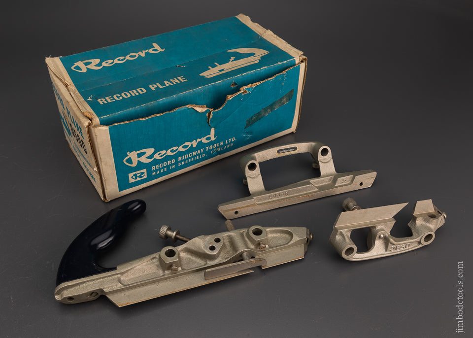 RECORD No. 050C Plow Plane 100% Complete Mint in Box - 105110