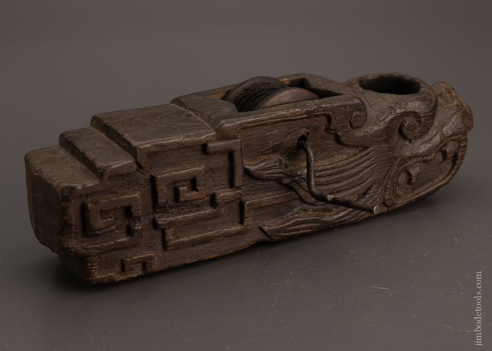 Fancy Carved Japanese Ink Line - 105124