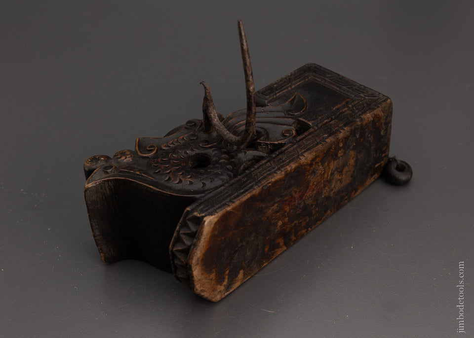 Astonishing Carved Japanese Ink Line - 105135