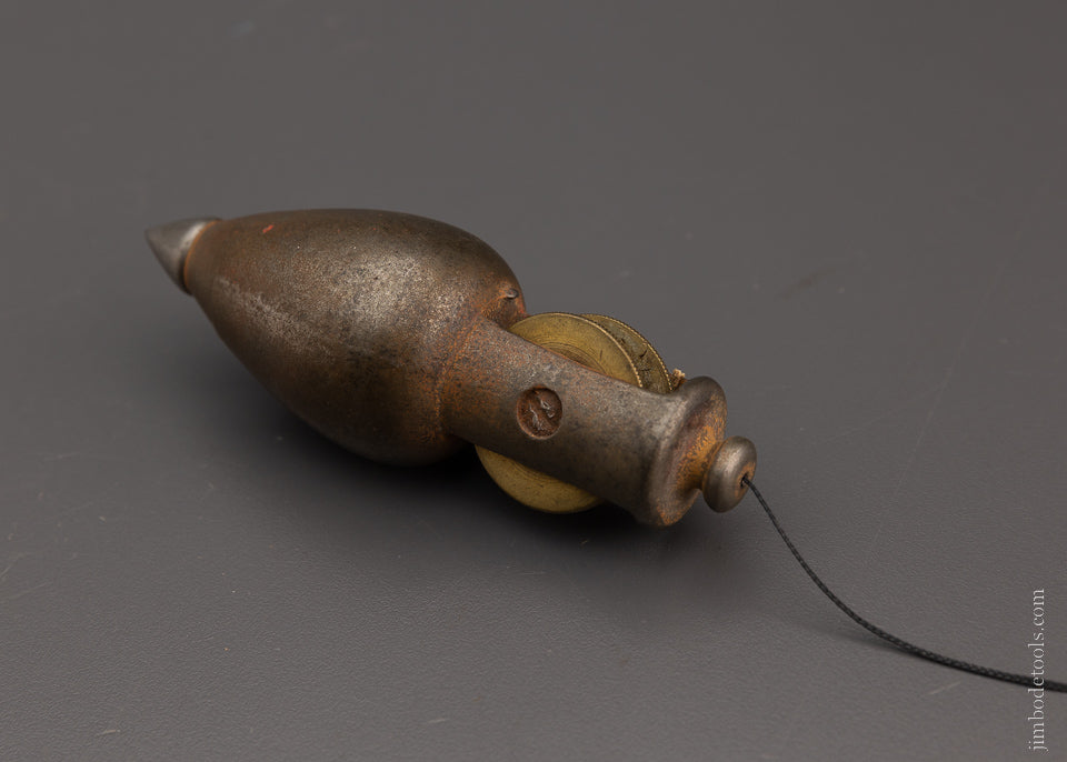 STANLEY No. 5 Cast Iron Plumb Bob Patented 1874 - 105137
