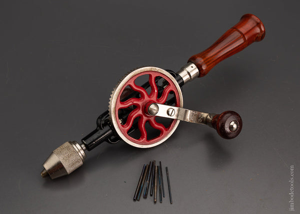 MILLERS FALLS No. 2-01 Drill Near Mint with 8 Bits - 105160