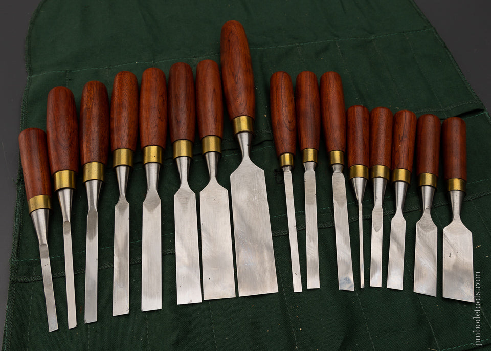 Premium Set of 15 Ashley Isle Chisels - 105161