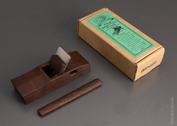 H.N.T. GORDON & CO. Palm Smoothing Plane Gidgee in Box - 105169