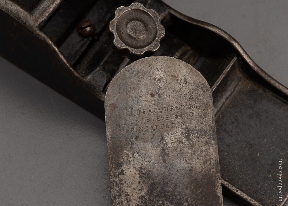 Rare DAVIS TOOL CO. Block Plane with Signed Iron! - 105172