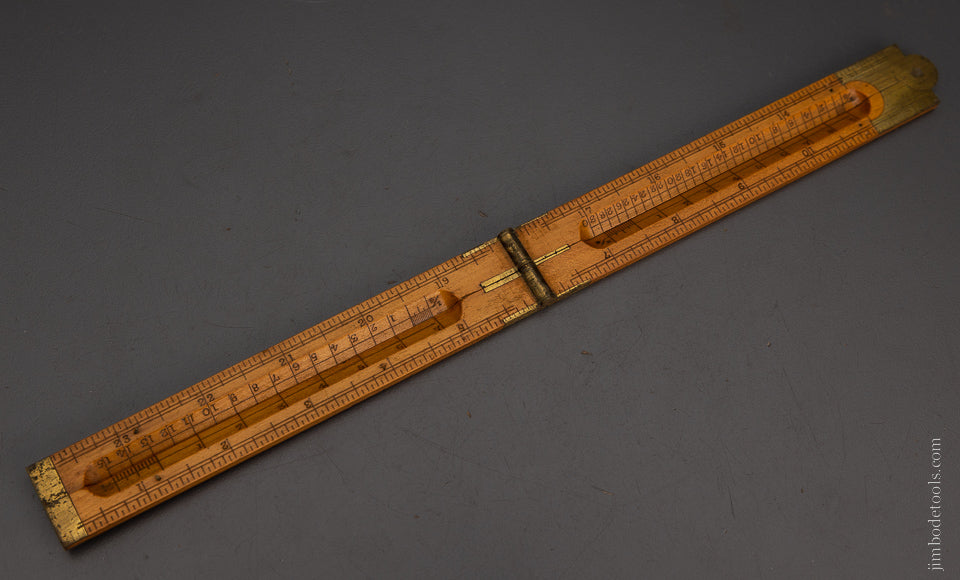 STANLEY No. 53 1/2 Architect’s Rule Near Mint! - 105203