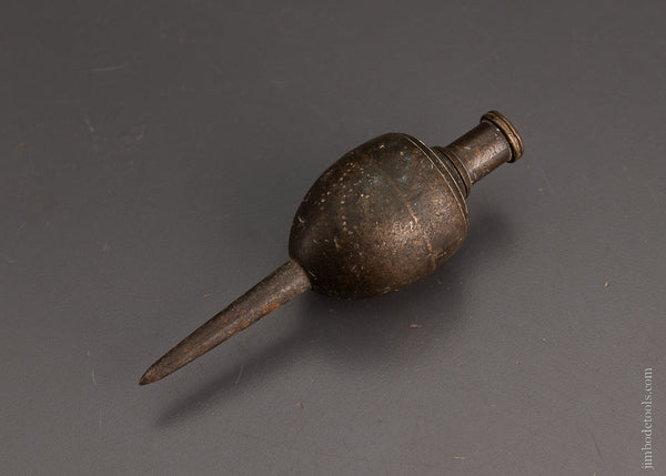 Ancient Brass & Steel 5 Inch Plumb Bob - 105210