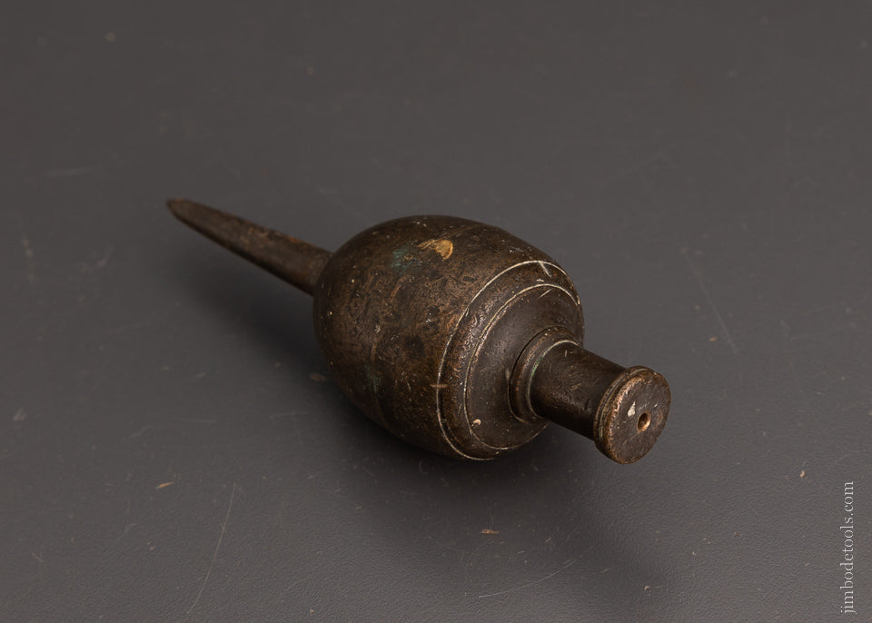 Ancient Brass & Steel 5 Inch Plumb Bob - 105210