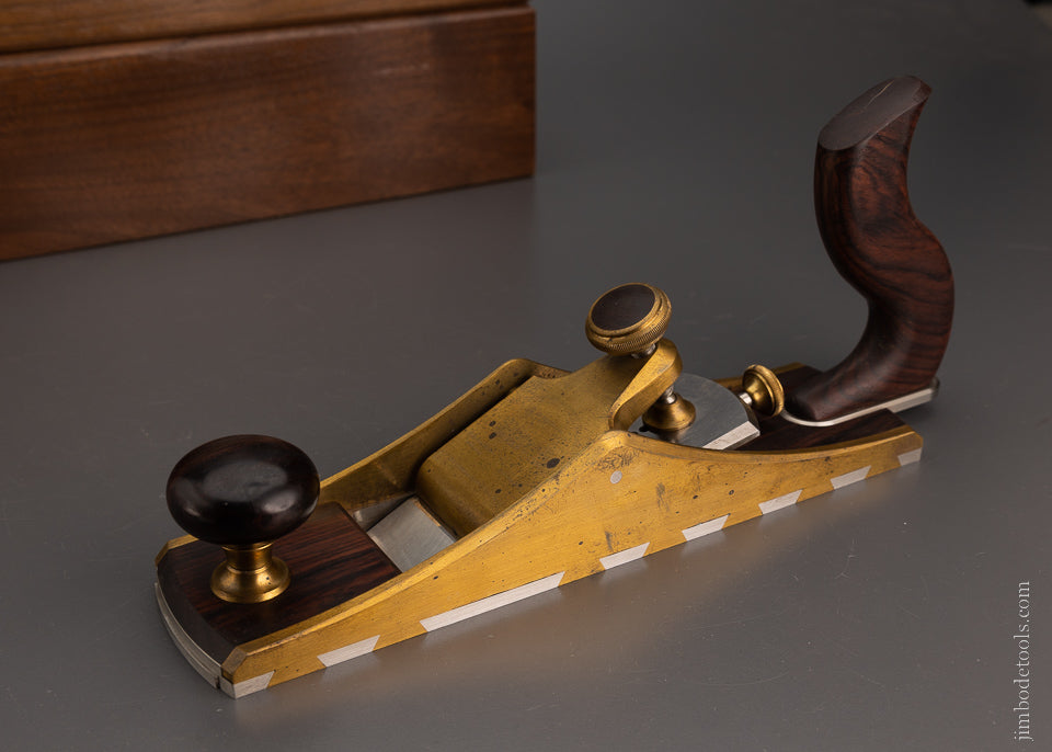 BRIDGE CITY TOOL WORKS CT-10 Low Angle Smooth Plane with Walnut Box - 105211