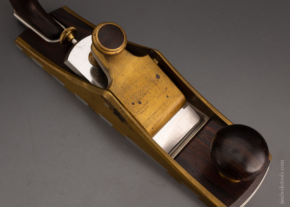 BRIDGE CITY TOOL WORKS CT-10 Low Angle Smooth Plane with Walnut Box - 105211