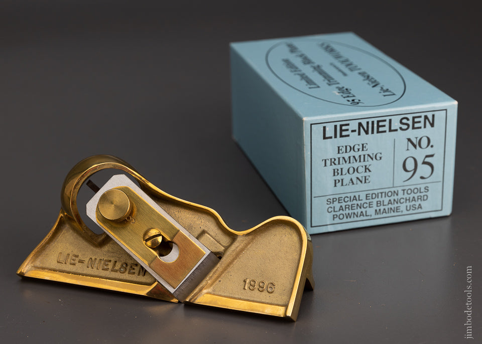Rare Limited Edition LIE NIELSEN No. 95 Edge Plane Mint in Box - 105224