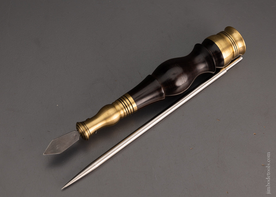 Astonishing EBONY Marking Knife & Awl Combination - 105225