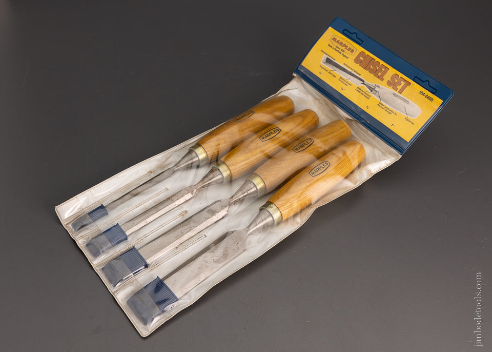 MARPLES Chisel Set of 4 Mint in Package - 105238