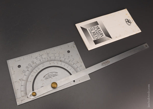 BRIDGE CITY TOOL CO. BP-18 Bevel Protractor - 105240