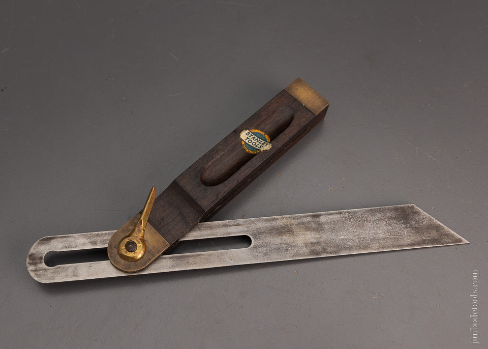 Extra Fine STANLEY SWEETHEART 10 Inch Rosewood Bevel Gauge - 105271
