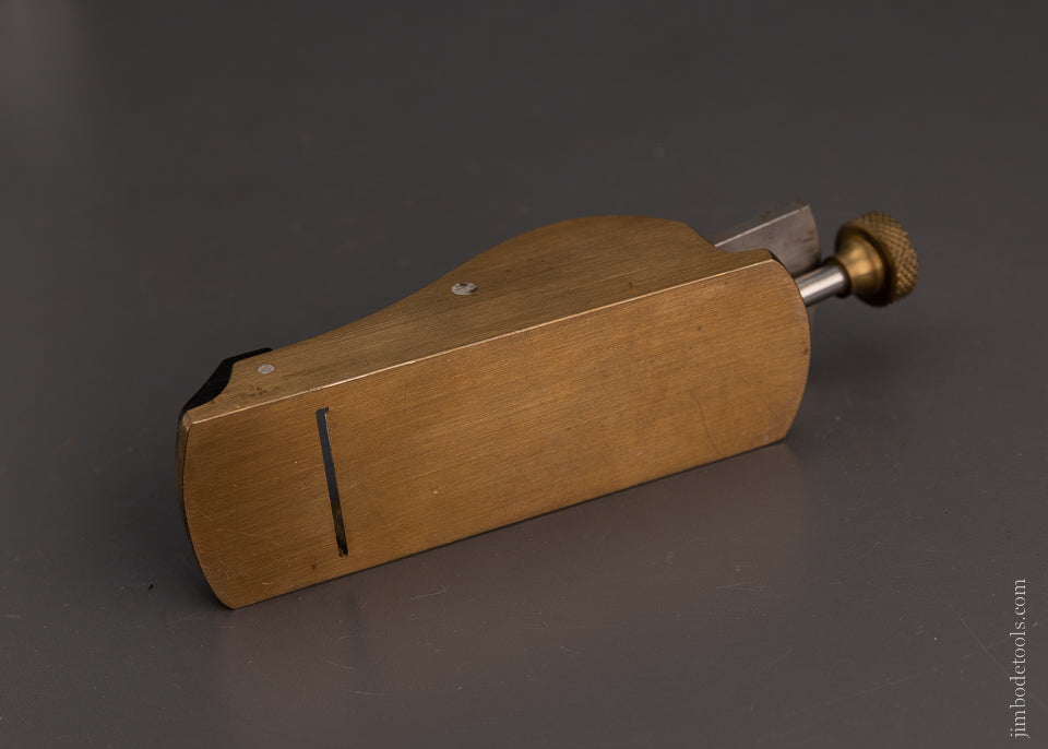 ST. JAMES BAY TOOL CO. Gunmetal & Ebony No. A-31 Thumb Plane - 105274