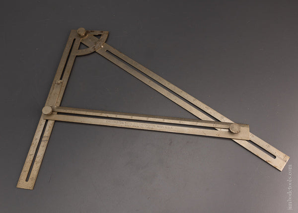 Rare OSMONSON PATENT Combined Bevel & Square - 105294