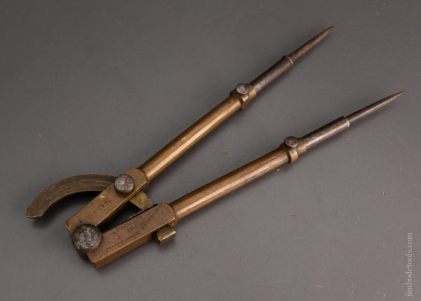 Rare! STODDARD PATENT 1872 Extension Dividers - 105298
