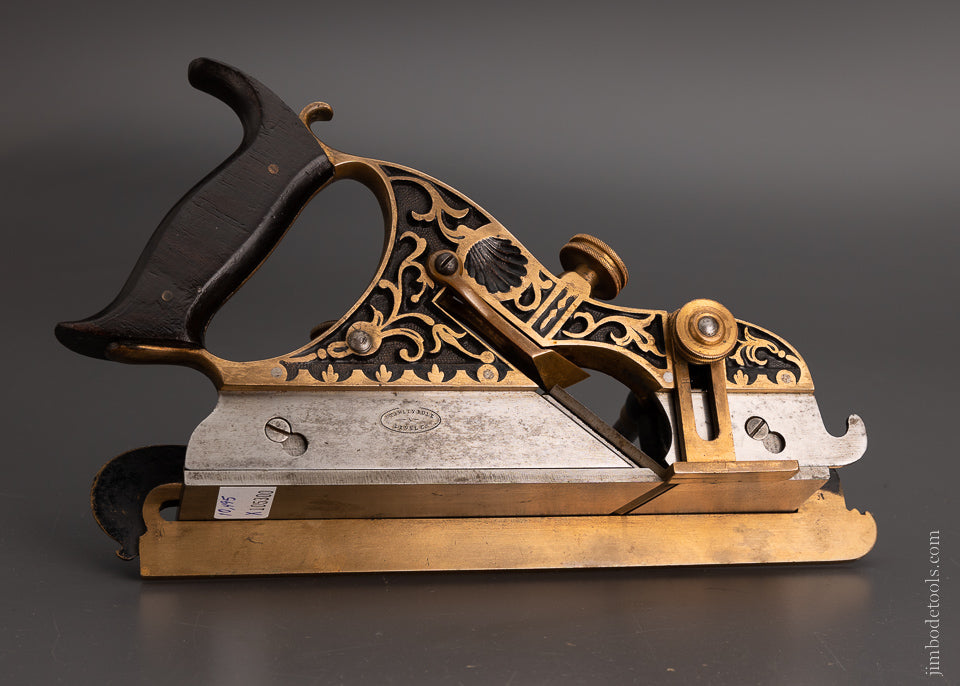 TYPE ONE Gunmetal STANLEY MILLERS PATENT Plow Plane - 105300
