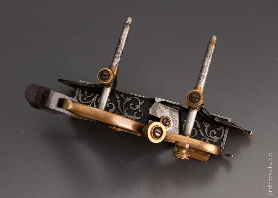 TYPE ONE Gunmetal STANLEY MILLERS PATENT Plow Plane - 105300