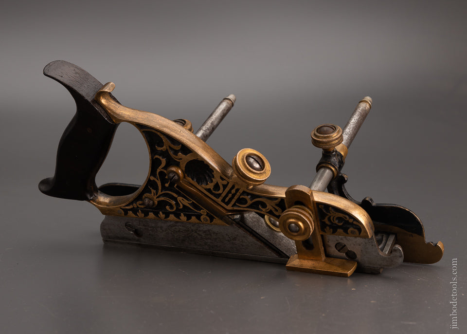 TYPE ONE Gunmetal STANLEY MILLERS PATENT Plow Plane - 105300