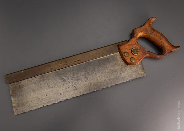 12 Point Brass Back Carcass Saw COLLIER - 105332