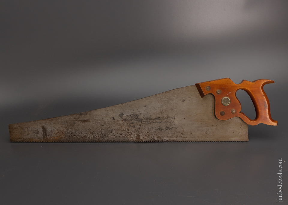 DISSTON D-8 Hand Saw - 105336