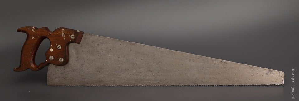 DISSTON D-12 Hand Saw Nasty Sharp - 105337