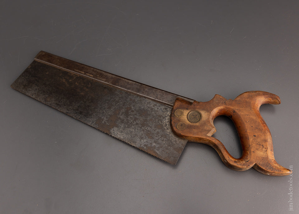 Sweet HENRY DISSTON & SON (Pre-Sons) 12 Inch Carcass Saw - 105349
