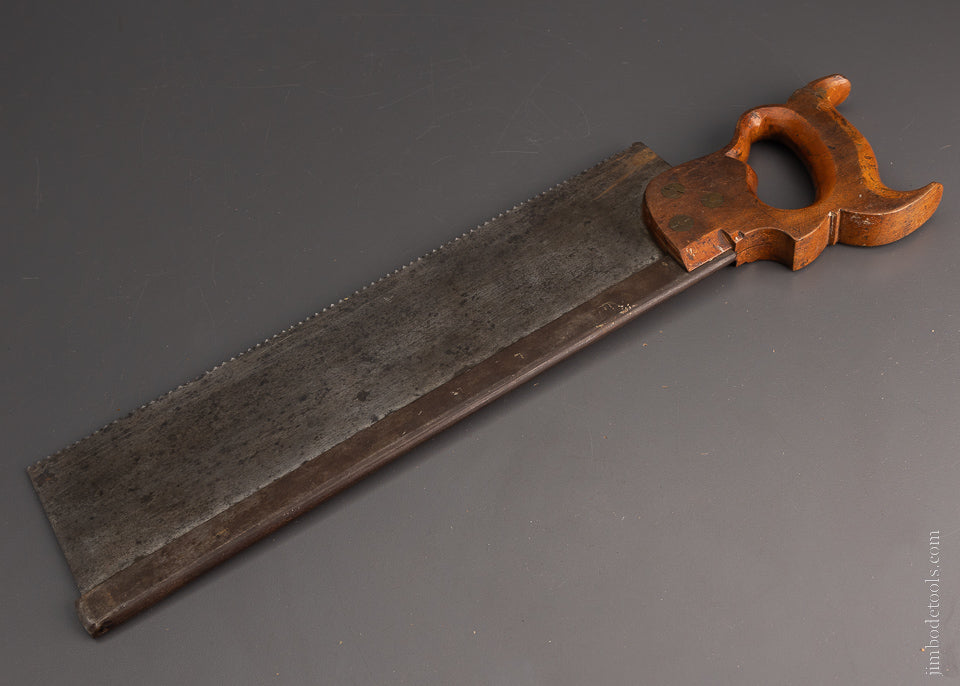 Spectacular Early DISSTON 14 Inch Tenon Saw - 105350