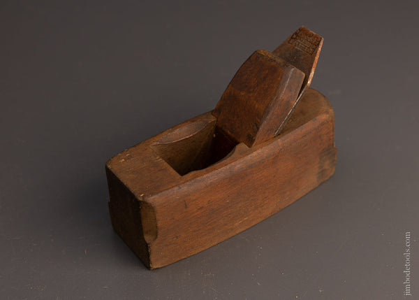 Miniature English Beech Coffin Smooth Plane - 105359
