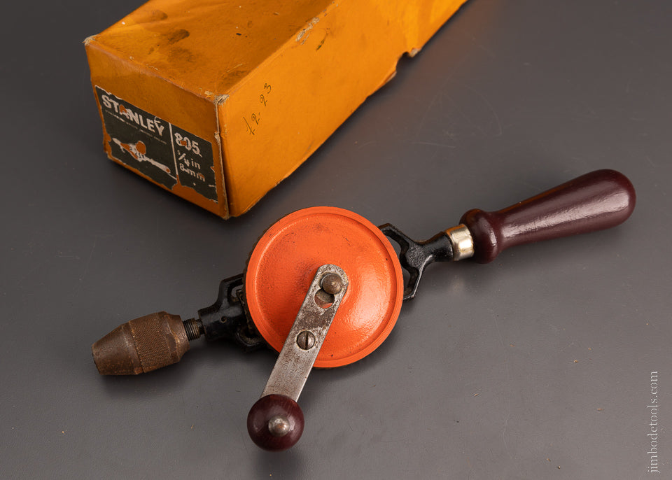STANLEY No. 805 Drill Near Mint in Box - 105392