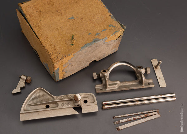 100% Complete RECORD No. 043 Plough Plane Near Mint in Original Box - 105393