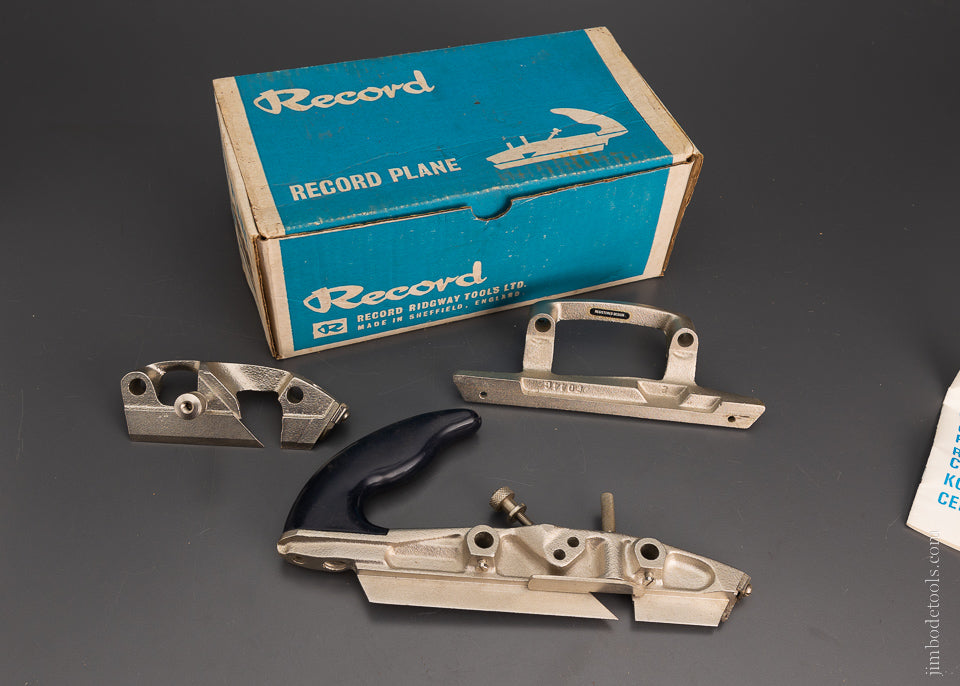 RECORD No. 050C Plow Plane 100% Complete 100% Complete Mint in Box - 105399