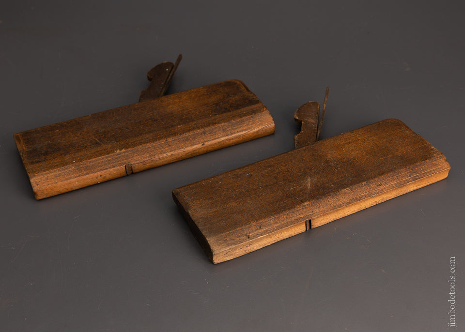 Pair of No. 6 Hollow & Round Planes G+ by GREGG 1852-72 London - 105407