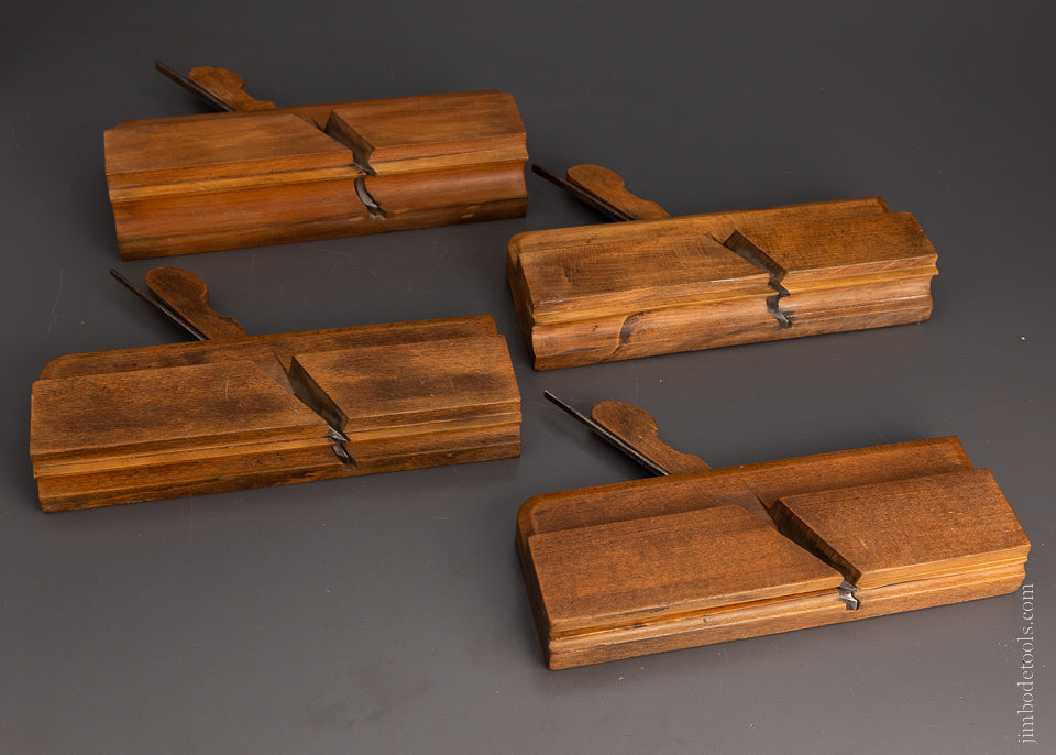 D. KIMBERLY Set of (4) Side Bead Moulding Planes G+ 1854-1906 - 105411