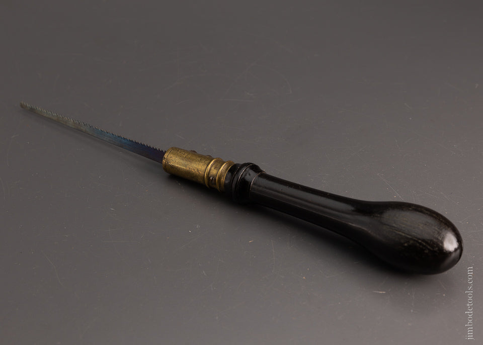 Pretty Ebony Pad Saw Unmarked - 105420
