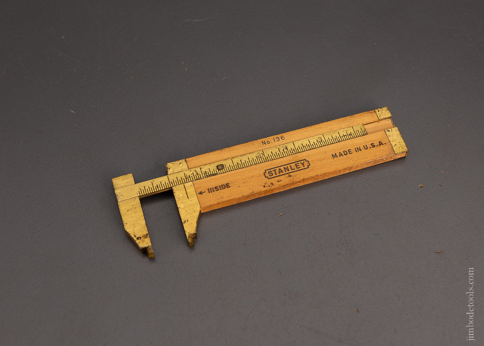 STANLEY No. 136 Caliper Rule Mint - 105428