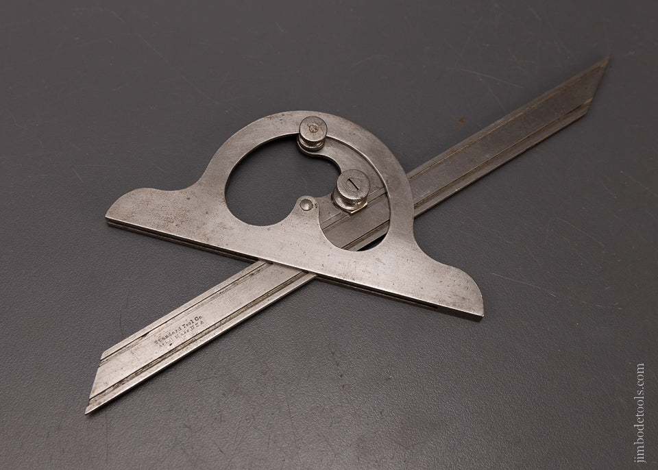 Rare Early STANDARD TOOL CO. Protractor - 105437