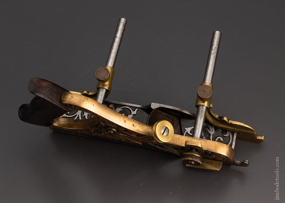 Phenomenal STANLEY MILLERS PATENT No. 42 Gunmetal Plow Plane - 105476