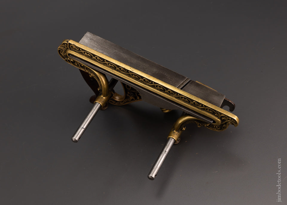Phenomenal STANLEY MILLERS PATENT No. 42 Gunmetal Plow Plane - 105476