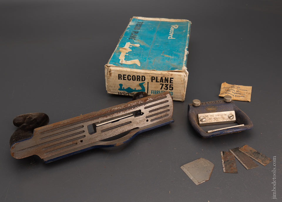RECORD No. 735 Plane in Box - 105489