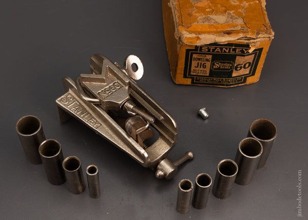 STANLEY No. 59 Dowel Jig 100% Complete in Original Box - 105497