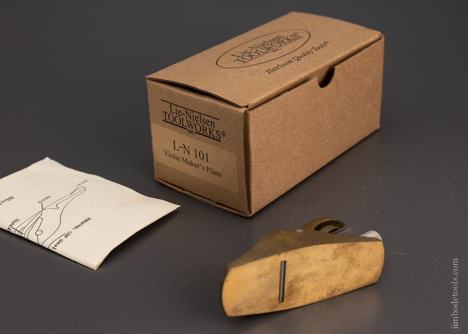 LIE NIELSEN No. 101 Violin Maker’s Plane Mint in Box - 105544