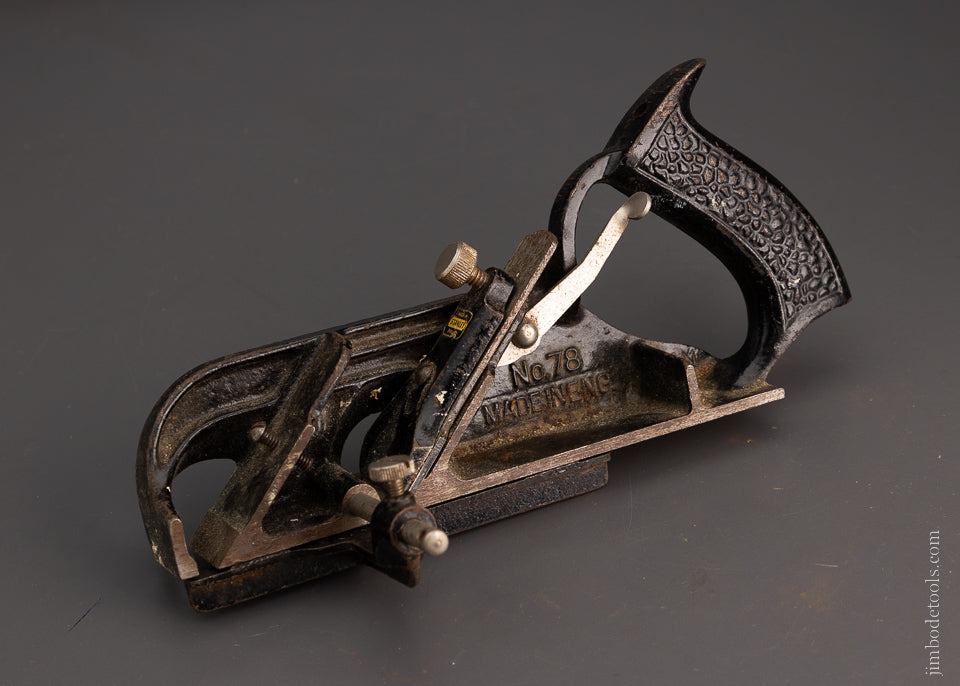 100% Complete STANLEY No. 78 Duplex, Rabbet, and Filletster Plane - 105557