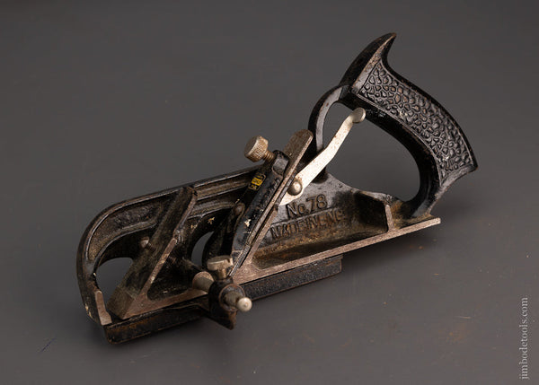 100% Complete STANLEY No. 78 Duplex, Rabbet, and Filletster Plane - 105557