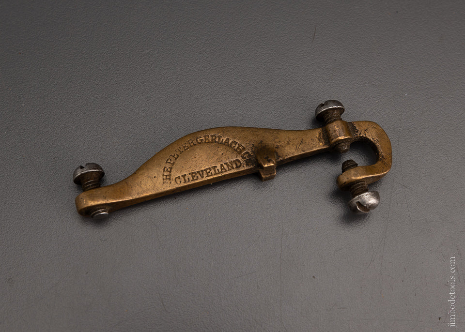 Rare PETER GERLACH CO. Brass Saw Set - 105593