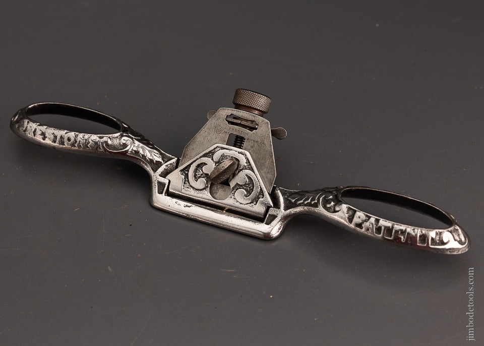 Ornate PRESTON Flat Bottom Spoke Shave - 105597
