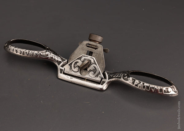 Ornate PRESTON Flat Bottom Spoke Shave - 105597